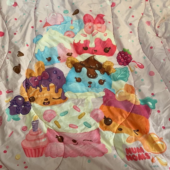 num nom Comforter Sprinkle sparkle fun vintage - Picture 2 of 12